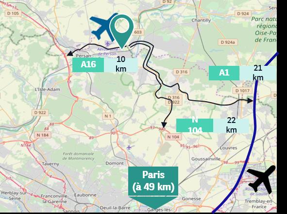 Entrepôt classe a Bruyères-sur-Oise 19479m² Location entrepôt classe a Bruyères-sur-Oise Val-d'Oise OLLOG2309884 3